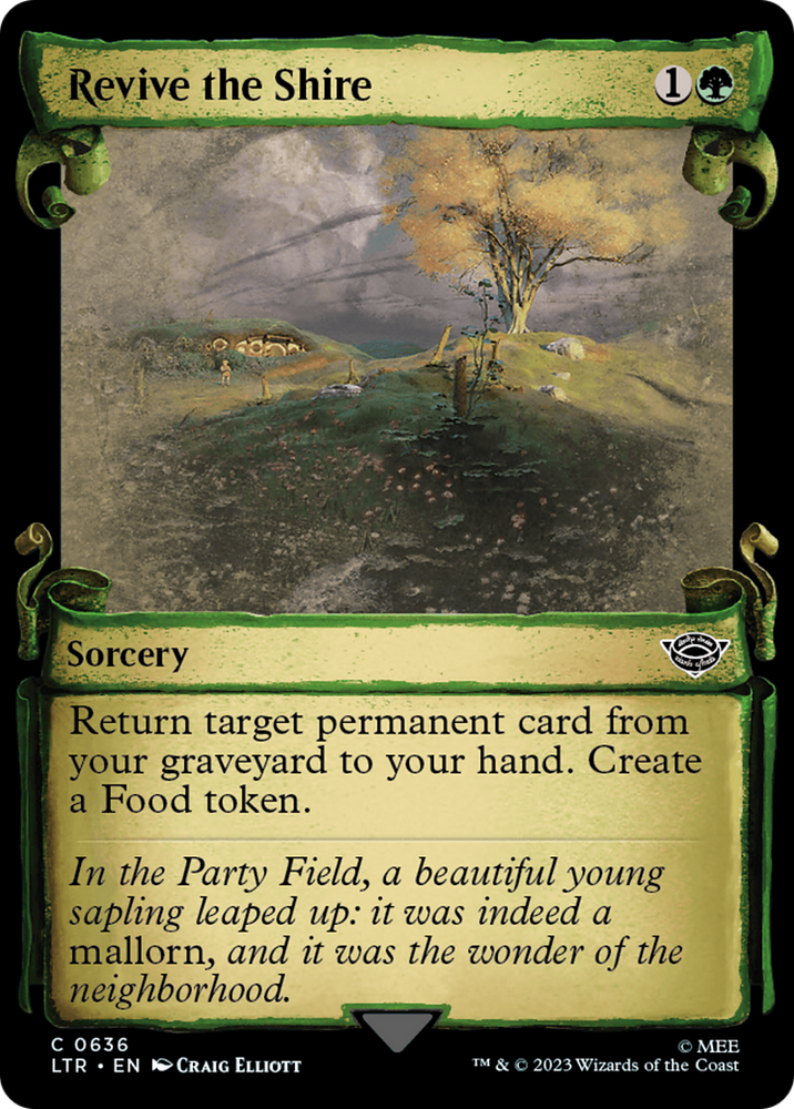 Revive the Shire [The Lord of the Rings: Tales of Middle-Earth Showcase Scrolls] Magic: The Gathering