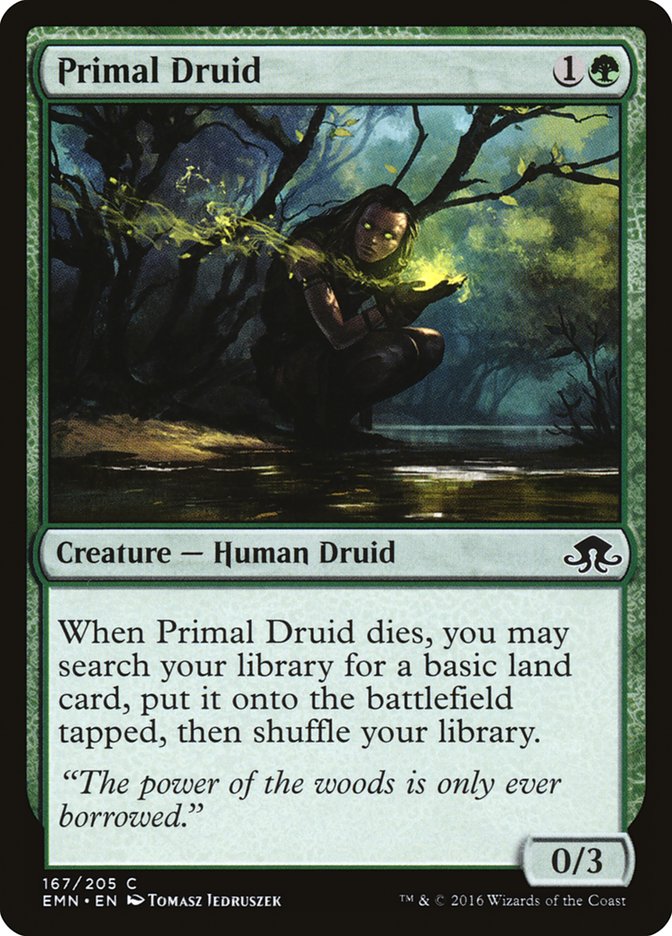 Primal Druid [Eldritch Moon] Magic: The Gathering