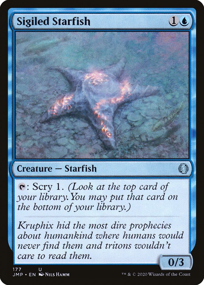 Sigiled Starfish [Jumpstart] Magic: The Gathering