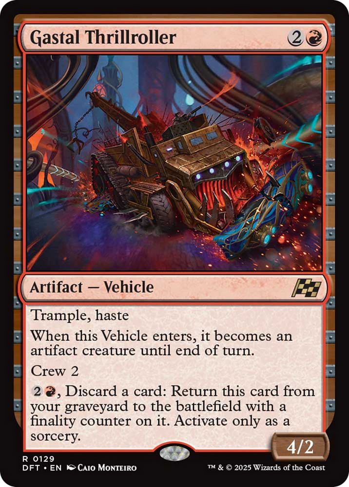 Gastal Thrillroller [Aetherdrift] Magic: The Gathering