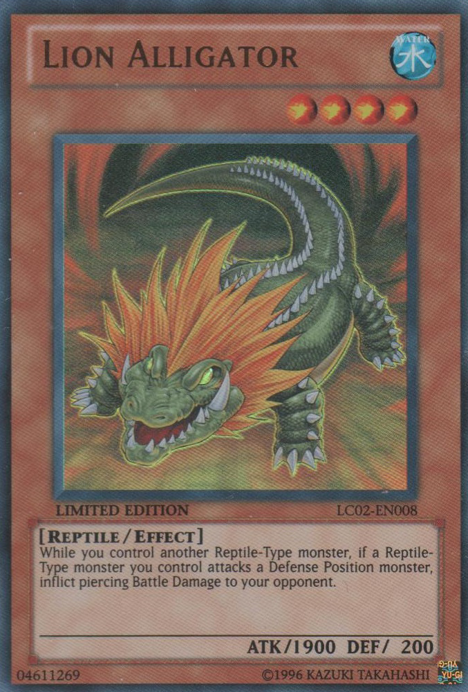 Lion Alligator [LC02-EN008] Ultra Rare - Yugioh Cards For Your TCG Needs!