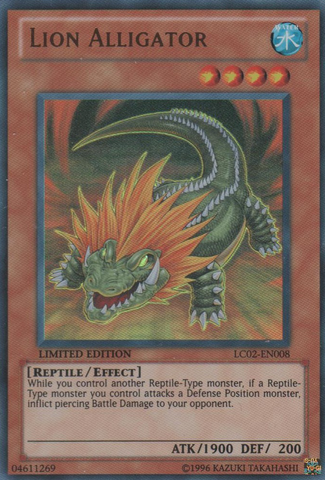 Lion Alligator [LC02-EN008] Ultra Rare - Yugioh Cards For Your TCG Needs!