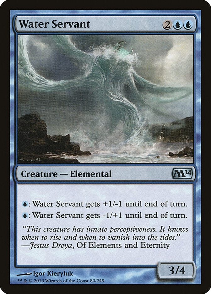 Water Servant [Magic 2014] Magic: The Gathering
