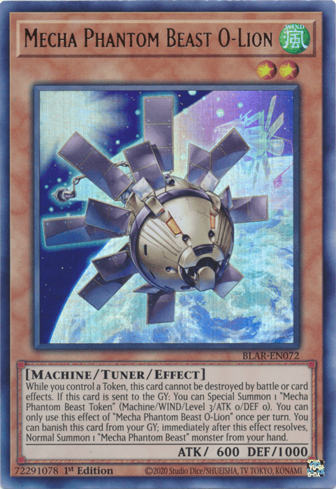 Mecha Phantom Beast O-Lion [BLAR-EN072] Ultra Rare - Yugioh Cards For Your TCG Needs!