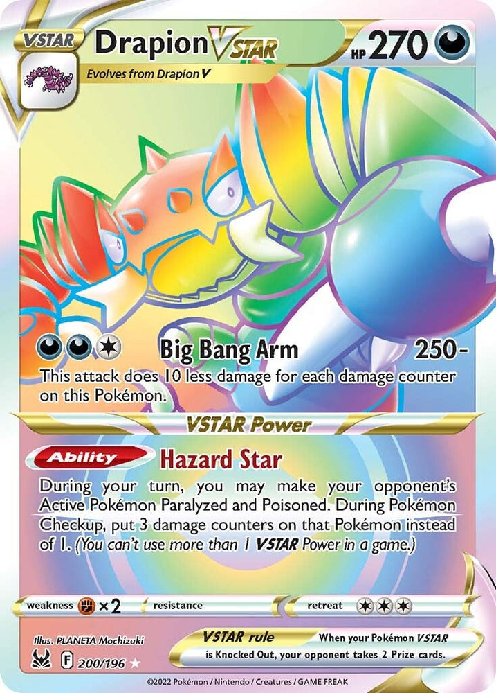 Drapion VSTAR (200/196) [Sword & Shield: Lost Origin] Pokémon
