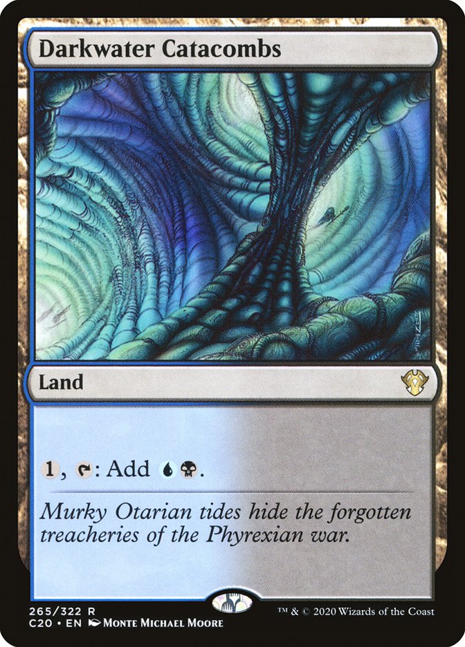 Darkwater Catacombs [Commander 2020] Magic: The Gathering