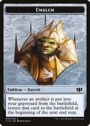 Daretti, Scrap Savant Emblem // Tuktuk the Returned Double-Sided Token [Commander 2014 Tokens] Magic: The Gathering