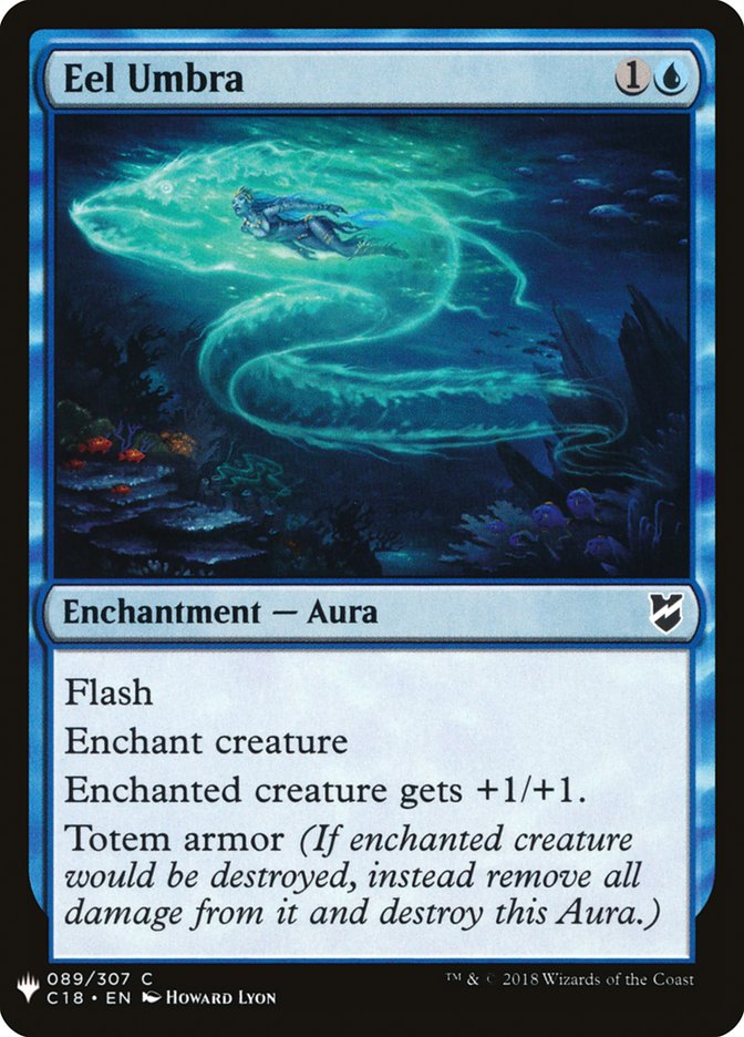 Eel Umbra [Mystery Booster] Magic: The Gathering