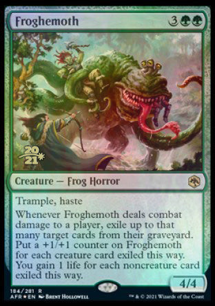 Froghemoth [Dungeons & Dragons: Adventures in the Forgotten Realms Prerelease Promos] Magic: The Gathering