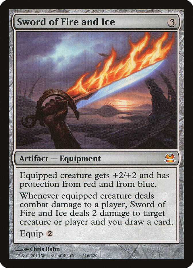 Sword of Fire and Ice [Modern Masters] Magic: The Gathering