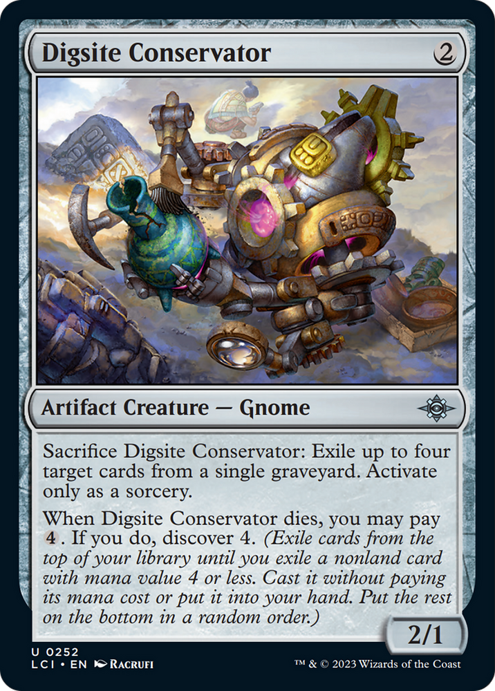 Digsite Conservator [The Lost Caverns of Ixalan] Magic: The Gathering