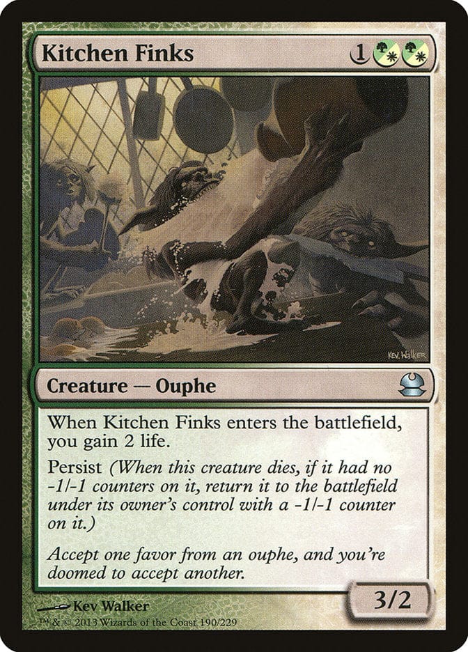 Kitchen Finks [Modern Masters] Magic: The Gathering