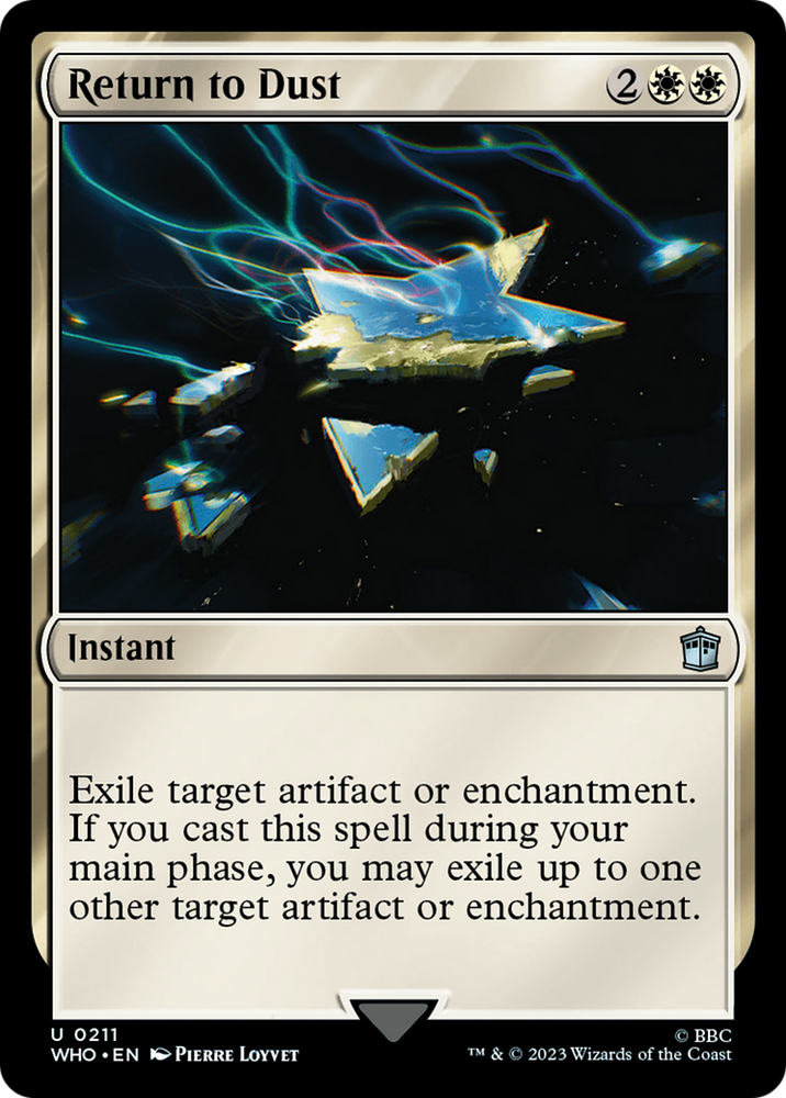 Return to Dust [Doctor Who] Magic: The Gathering