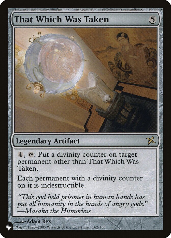 That Which Was Taken [The List] Magic: The Gathering