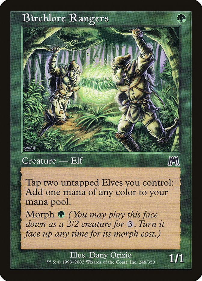 Birchlore Rangers [Onslaught] Magic: The Gathering