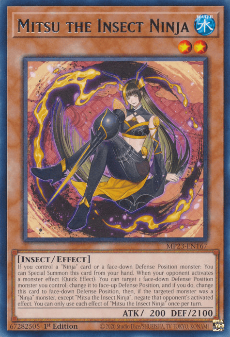 Mitsu the Insect Ninja [MP23-EN167] Rare - Yugioh Cards For Your TCG Needs!