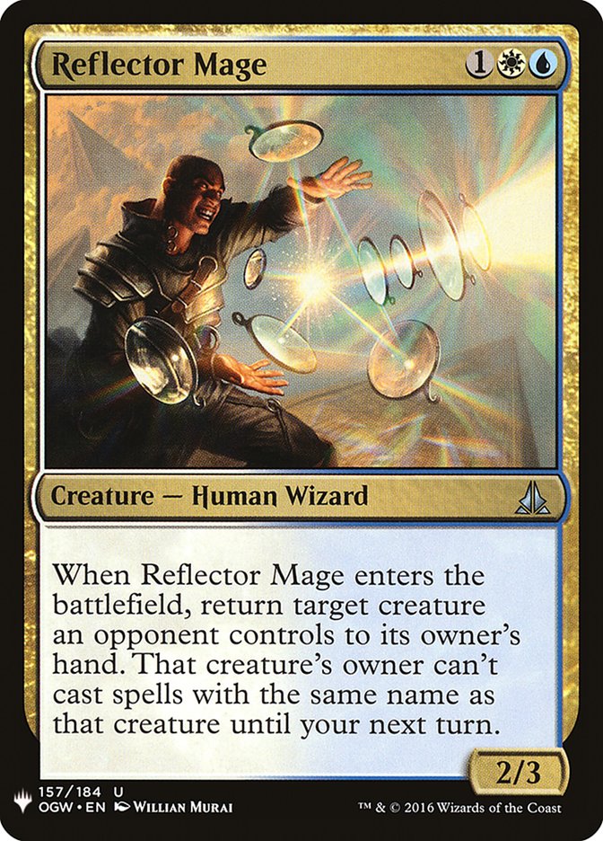 Reflector Mage [Mystery Booster] Magic: The Gathering