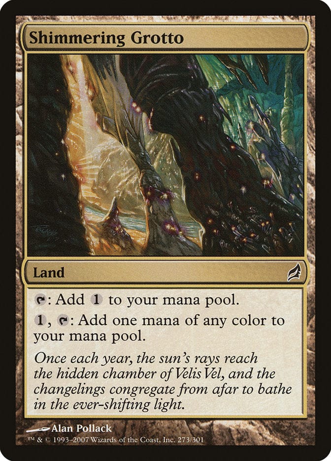 Shimmering Grotto [Lorwyn] Magic: The Gathering