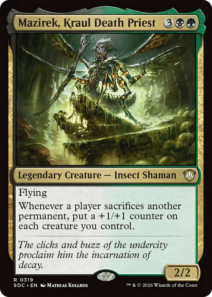 Mazirek, Kraul Death Priest [Secrets of Strixhaven Commander]