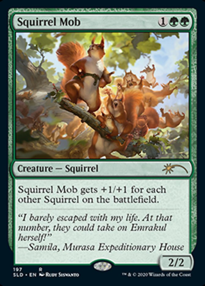 Squirrel Mob [Secret Lair Drop Series] Magic: The Gathering
