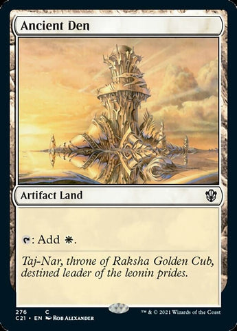 Ancient Den [Commander 2021] Magic: The Gathering