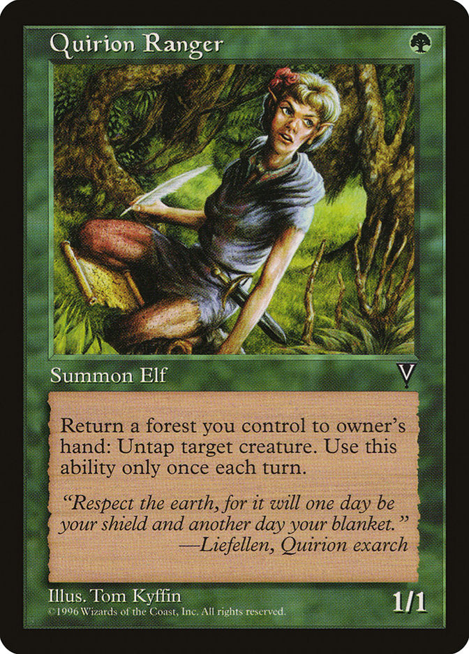 Quirion Ranger [Visions] Magic: The Gathering