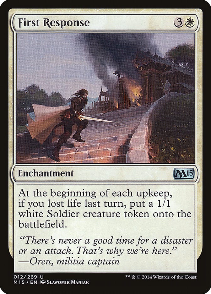 First Response [Magic 2015] Magic: The Gathering