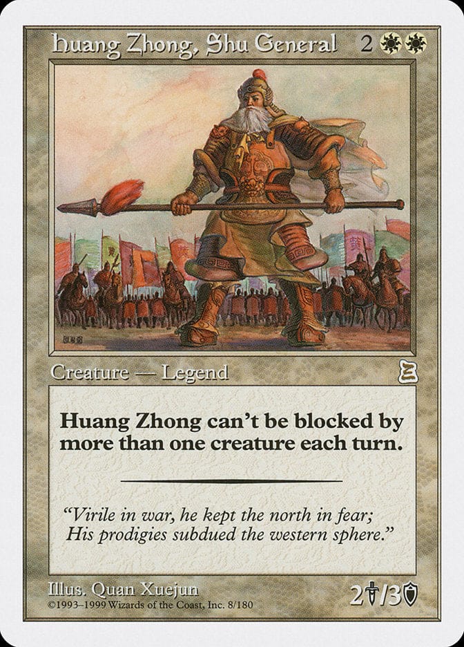Huang Zhong, Shu General [Portal Three Kingdoms] Magic: The Gathering