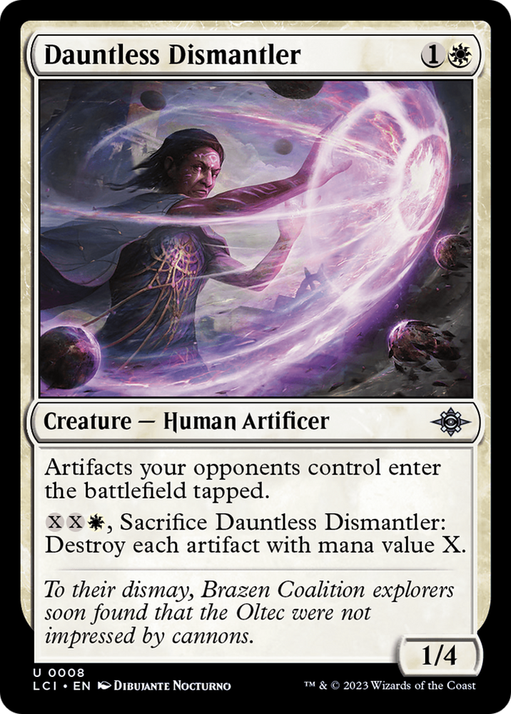 Dauntless Dismantler [The Lost Caverns of Ixalan] Magic: The Gathering