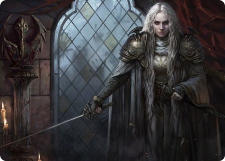 Thalia, Guardian of Thraben Art Card [Innistrad: Crimson Vow Art Series] Magic: The Gathering