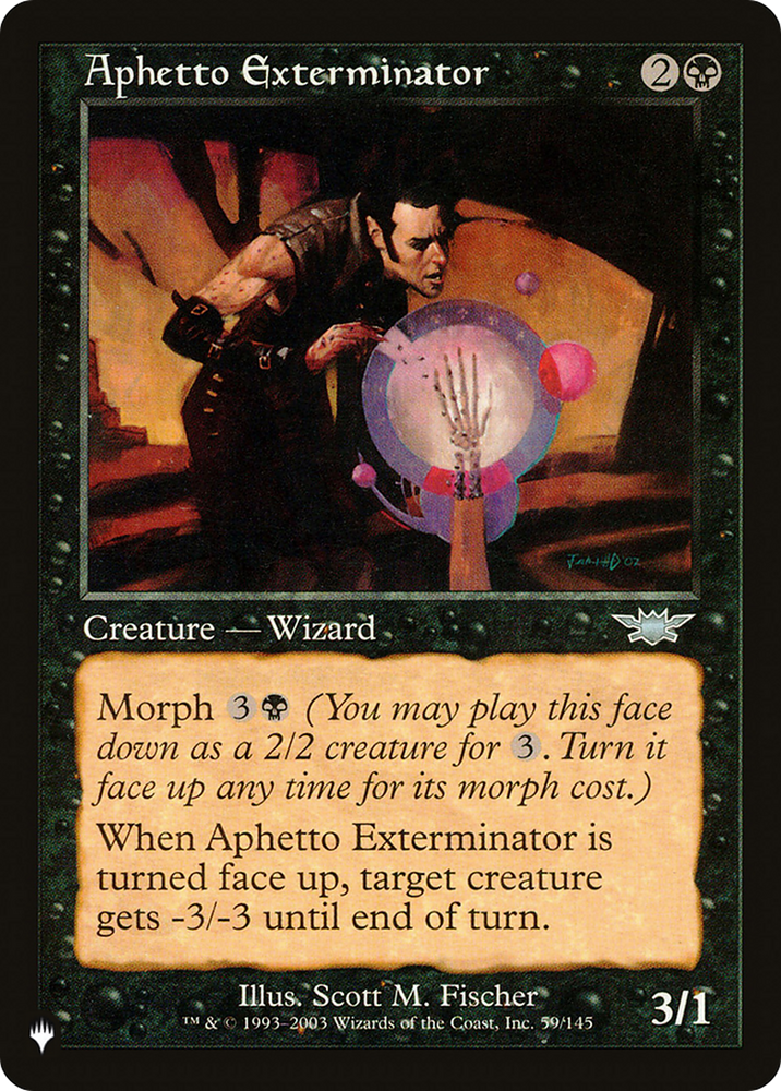 Aphetto Exterminator [The List] Magic: The Gathering