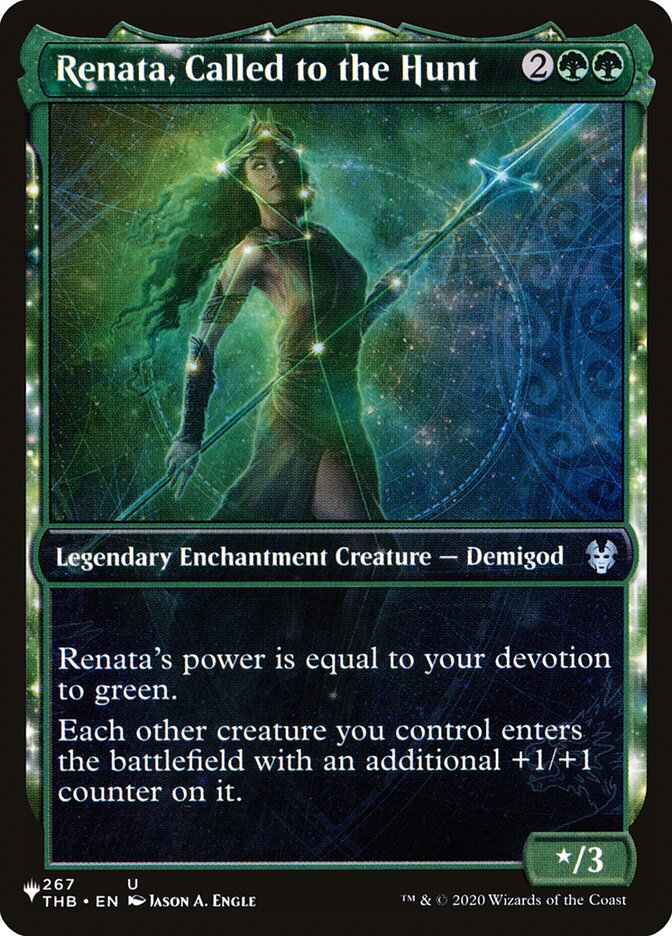 Renata, Called to the Hunt [The List] Magic: The Gathering