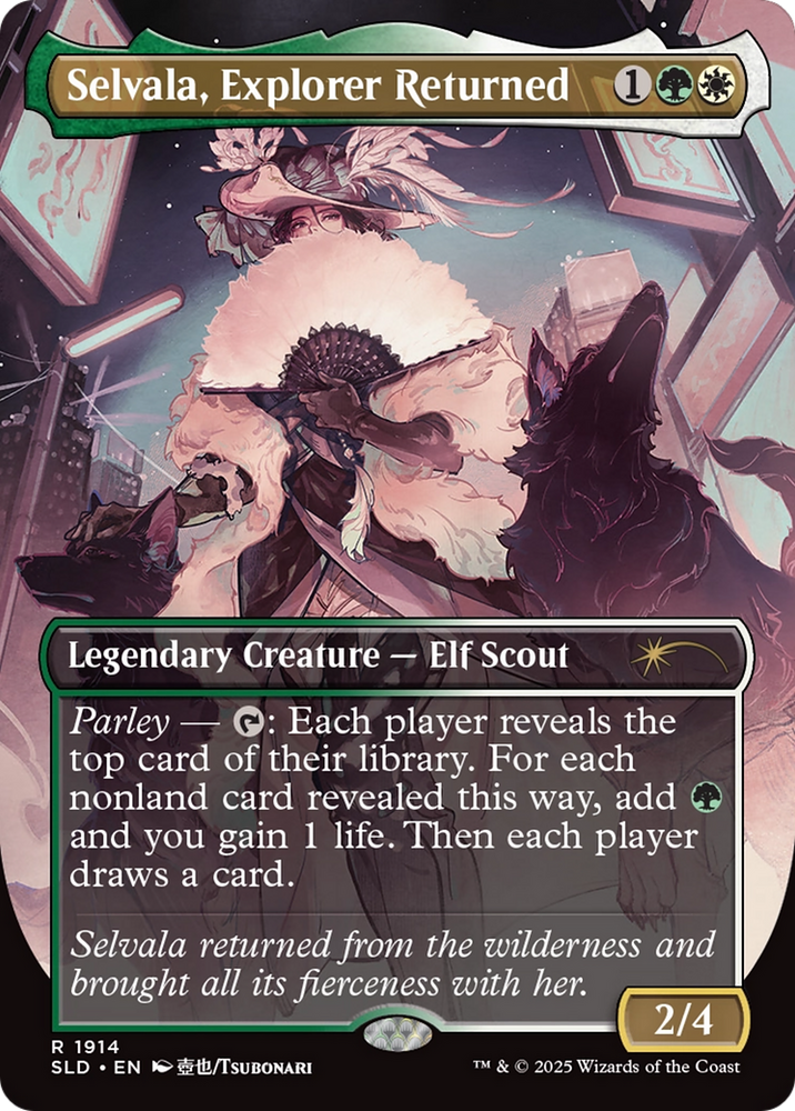 Selvala, Explorer Returned (Rainbow Foil) [Secret Lair Drop Series] Magic: The Gathering