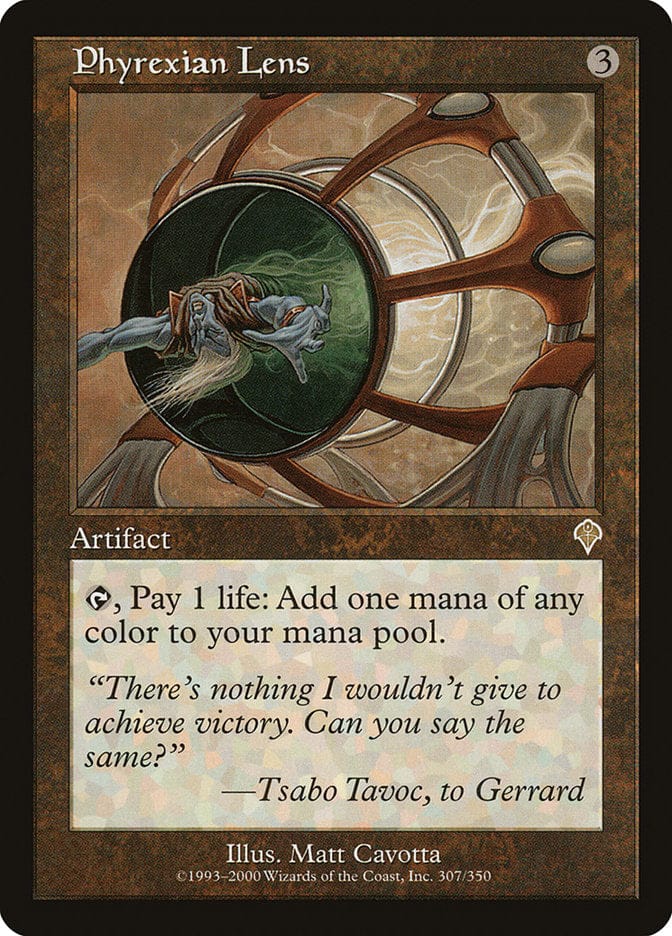 Phyrexian Lens [Invasion] Magic: The Gathering