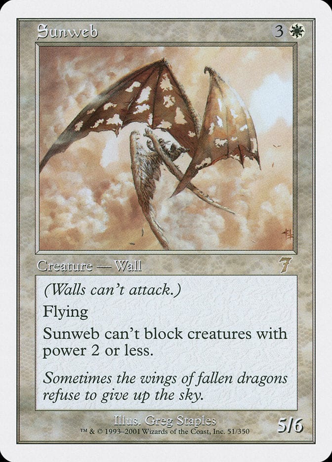 Sunweb [Seventh Edition] Magic: The Gathering