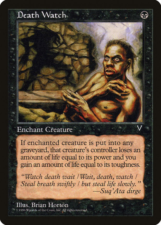Death Watch [Visions] Magic: The Gathering