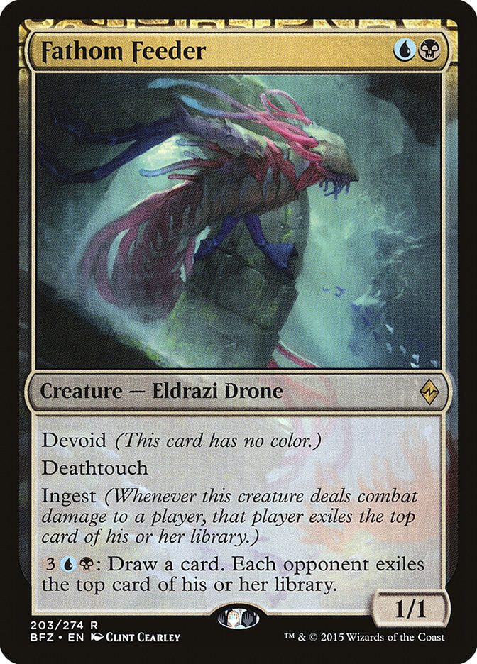 Fathom Feeder [Battle for Zendikar] Magic: The Gathering