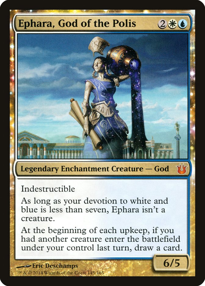 Ephara, God of the Polis [Born of the Gods] Magic: The Gathering