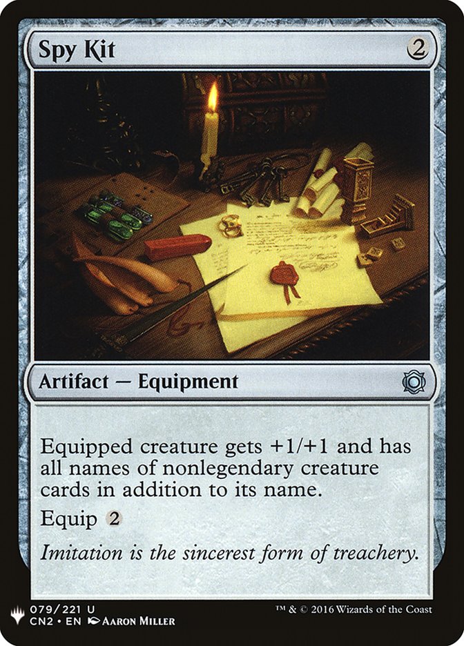 Spy Kit [Mystery Booster] Magic: The Gathering