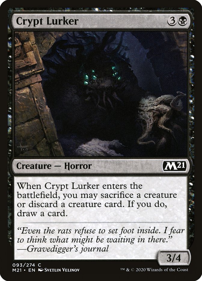 Crypt Lurker [Core Set 2021] Magic: The Gathering