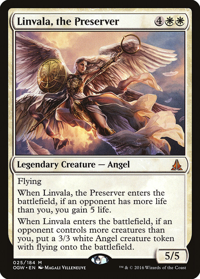 Linvala, the Preserver [Oath of the Gatewatch] Magic: The Gathering