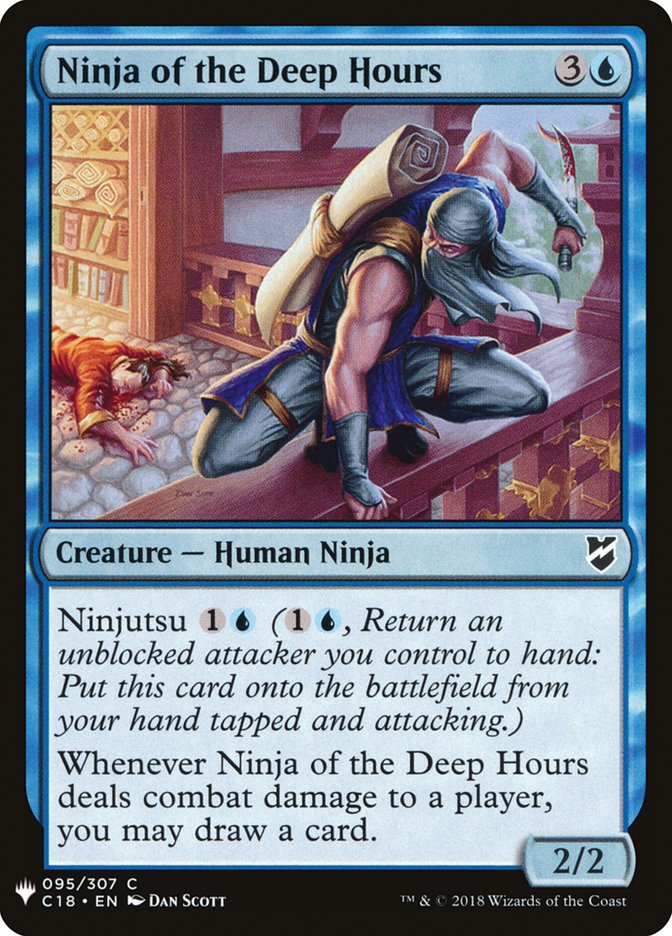Ninja of the Deep Hours [Mystery Booster] Magic: The Gathering