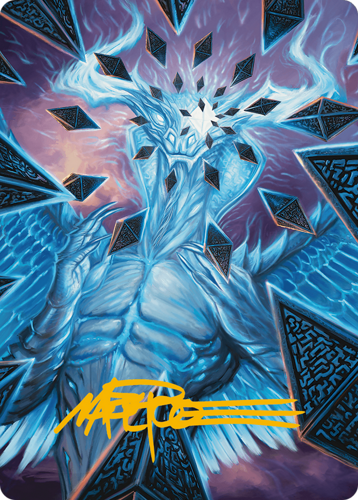 Ugin's Binding Art Card (Gold-Stamped Signature) [Modern Horizons 3 Art Series] Magic: The Gathering