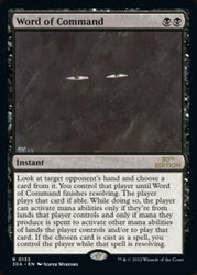 Word of Command [30th Anniversary Edition] Magic: The Gathering