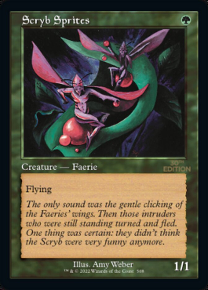 Scryb Sprites (Retro) [30th Anniversary Edition] Magic: The Gathering