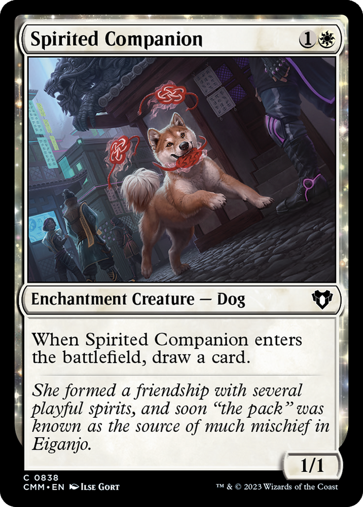 Spirited Companion [Commander Masters] Magic: The Gathering