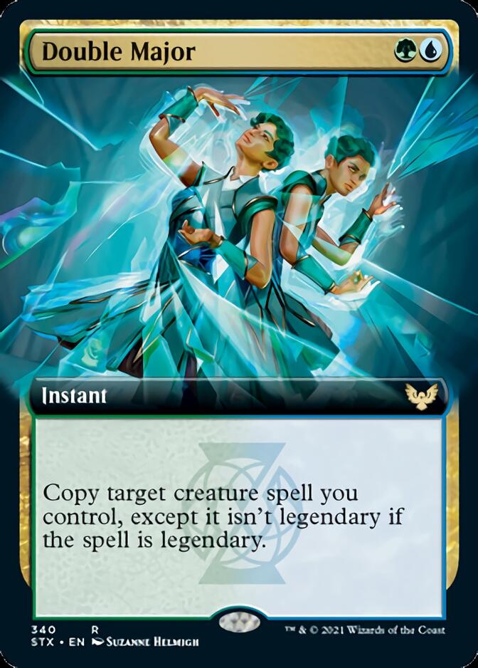 Double Major (Extended Art) [Strixhaven: School of Mages] Magic: The Gathering