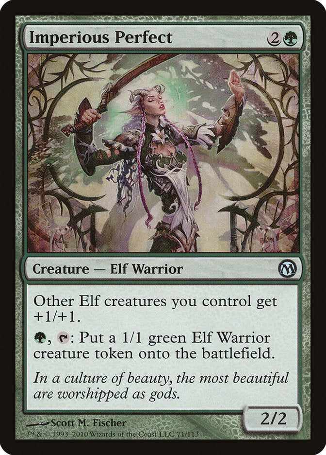 Imperious Perfect [Duels of the Planeswalkers] Magic: The Gathering
