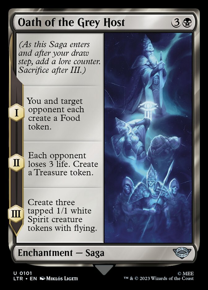 Oath of the Grey Host [The Lord of the Rings: Tales of Middle-Earth] Magic: The Gathering