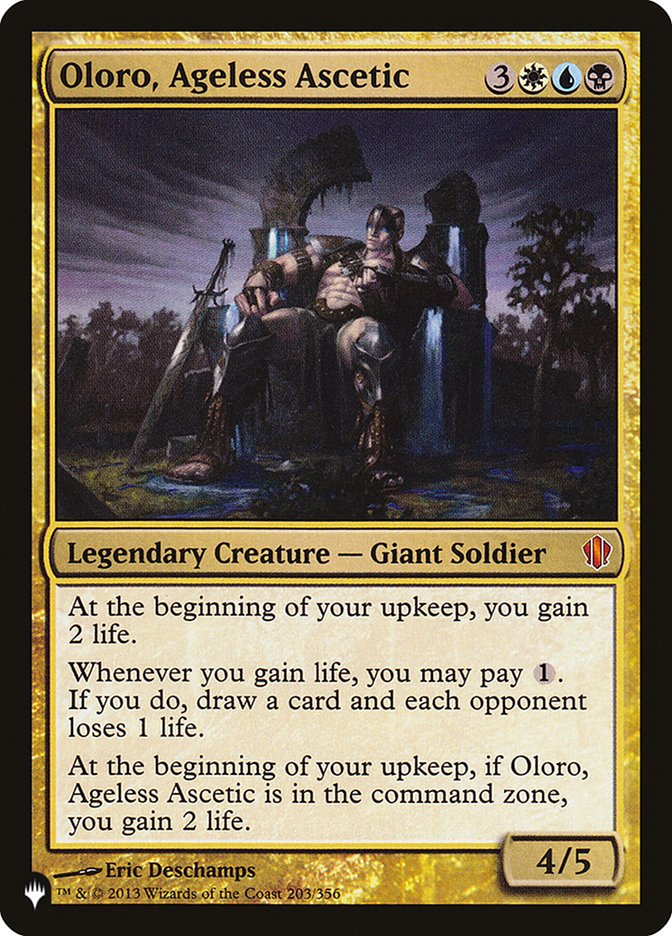 Oloro, Ageless Ascetic [The List] Magic: The Gathering